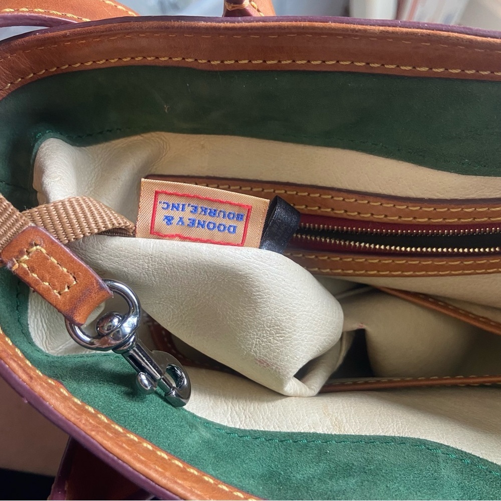 Dooney & Burke Florentine Amelie Tote Crossbody Handbag - Picture 5 of 13